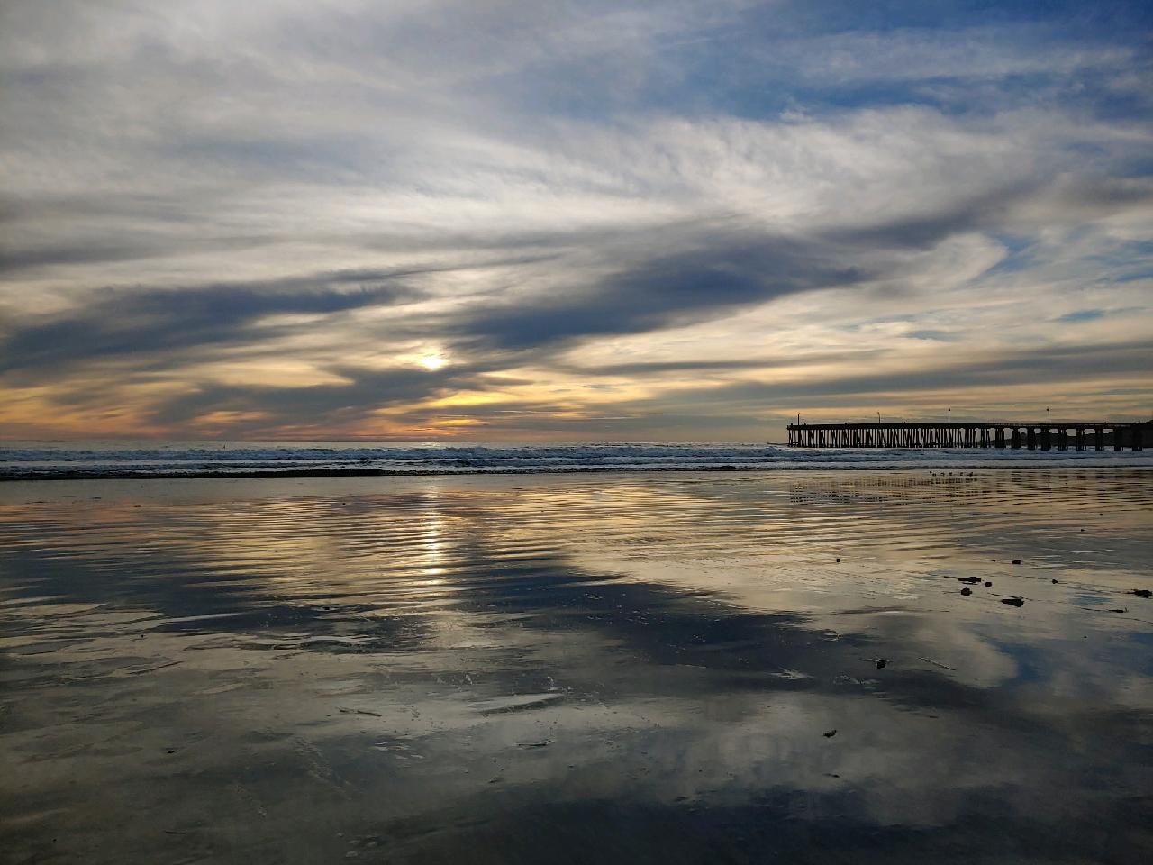 Cayucos Beach and Pier